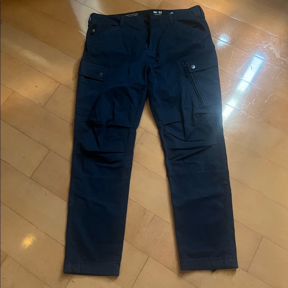 CARGO 3D STRAIGHT navy blue